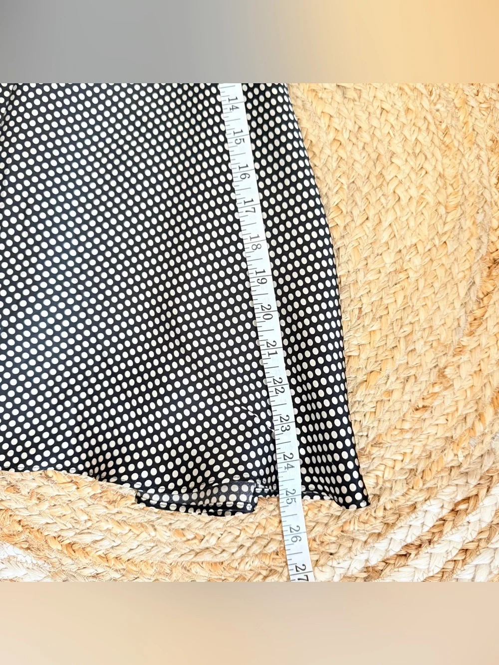 🌾 Milly Silk Polka Dot‎ A-Line Skirt